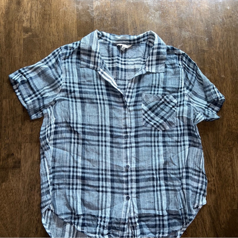NWOT LUCKY BRAND plaid shirt size Medium